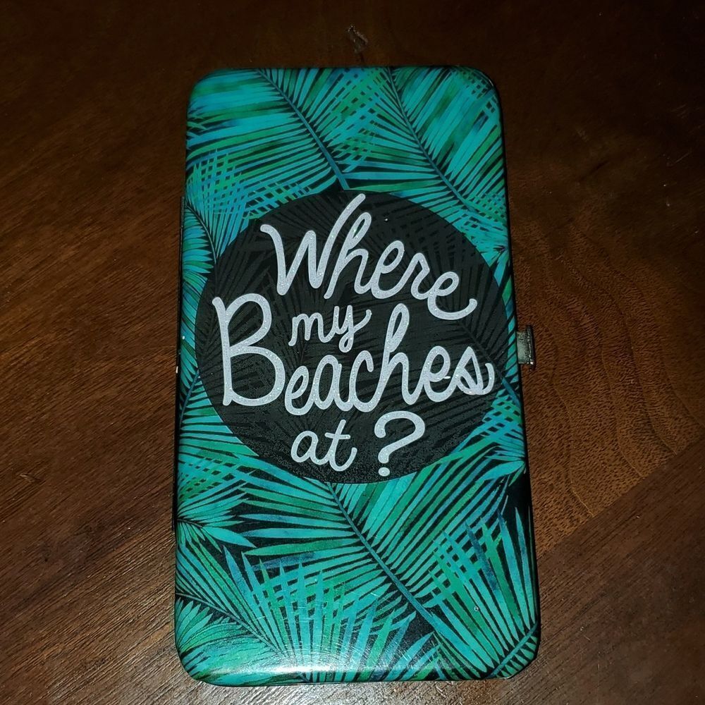 Where My Beaches at? Wallet by Icing